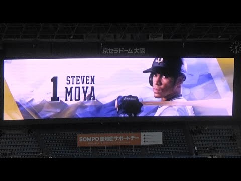【2019年パ・リーグ公式戦（2019.9.21）】オリックス・バファローズvs千葉ロッテマリーンズ　スタメン発表【京セラドーム大阪】