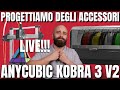 Progetto accessori per la Kobra 3 v2 con fusion 360, essiccazione, contenitore silica, igrometro.