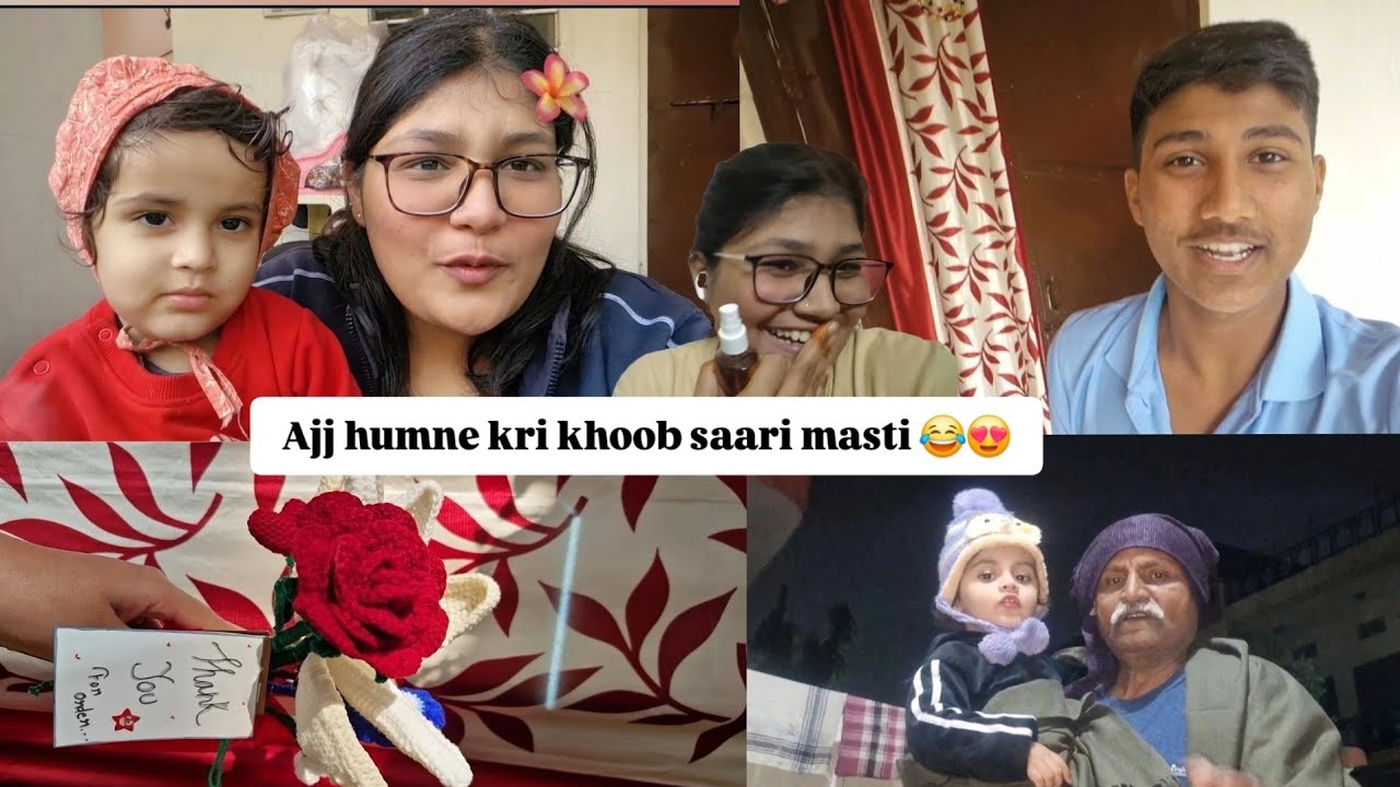 Ajj humne ki khoob saari masti 😂 aag meh jale humare pair || 