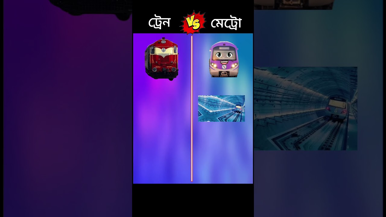 Train vs Metro