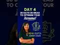 Day 04 of “30 Days, 30 Ideas to Optimise Your Resume” | Neha Gupta Career Coach