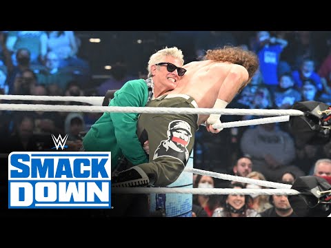 Johnny Knoxville sends Sami Zayn over the top rope to get into the Rumble: SmackDown, Jan. 7, 2022