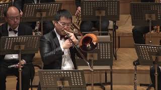 札幌ブラスバンド第32回定期演奏会より　トロンボーン協奏曲「カラーズ」（ベルト・アッペルモント作曲）