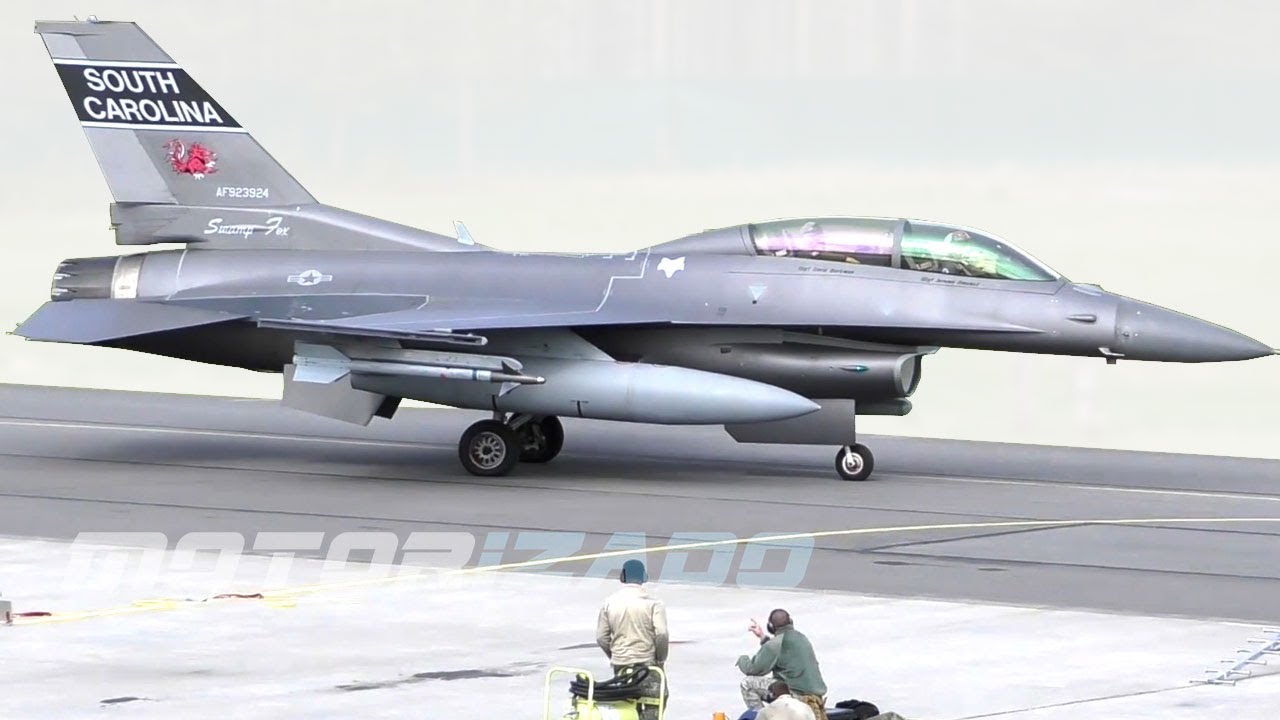 USAFA Cadet Fly in F-16D Fighting Falcon Fighter Jet for Operation Air Force • U.S. Air Force