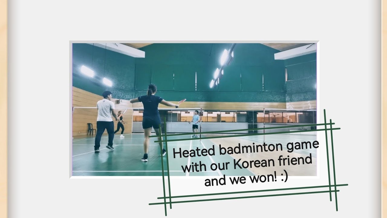 How to play Badminton doubles YouTube