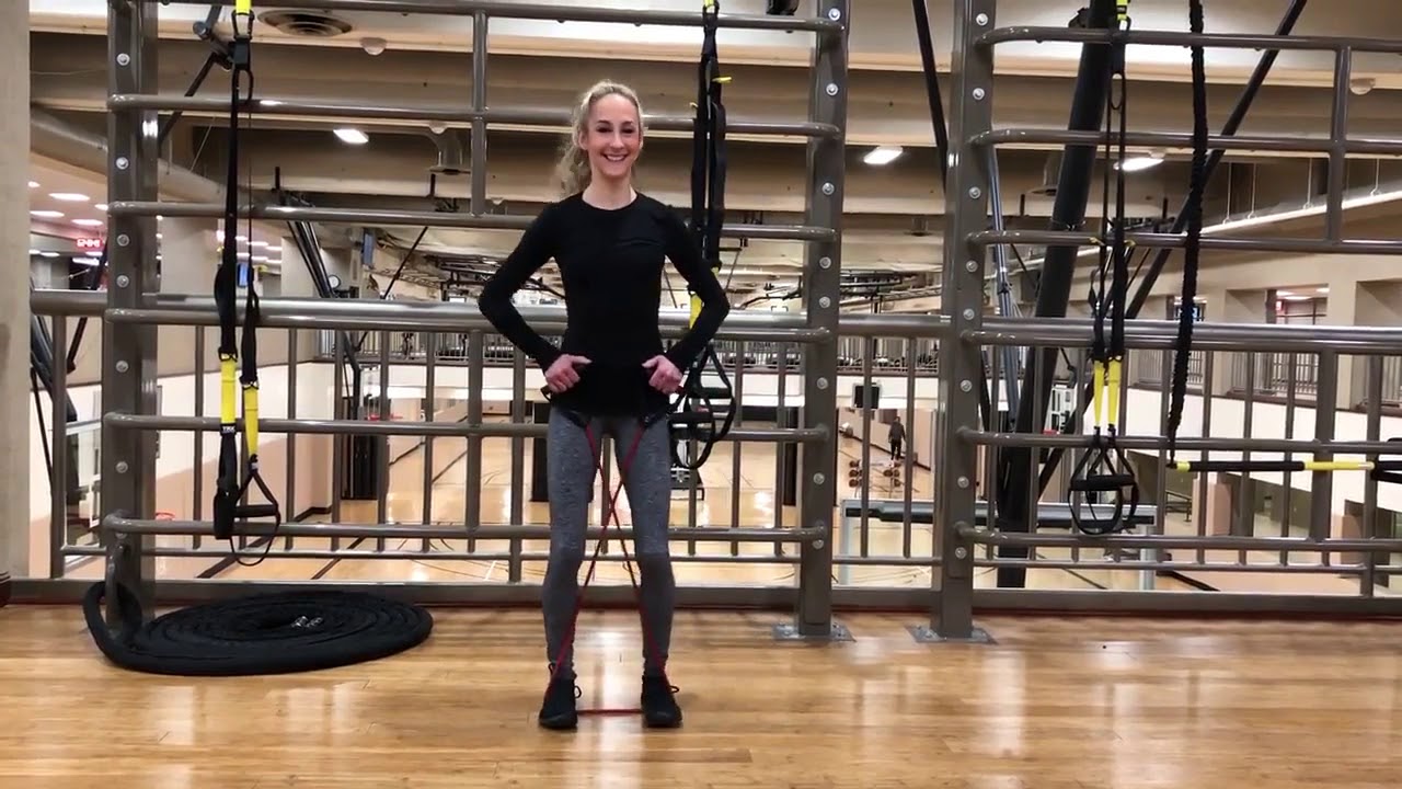 Resistance Band Lateral Walk YouTube