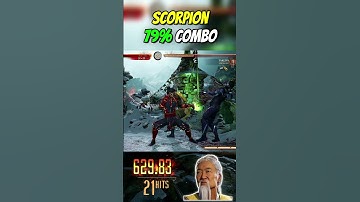 Scorpion 79% DAMAGE Combo 🔥🦂 #mk1 #mortalkombat1 #scorpion