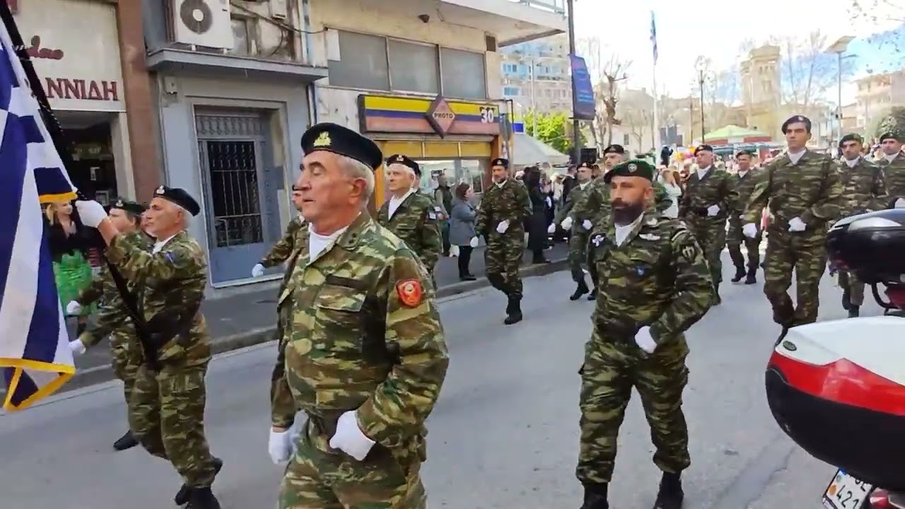 Παρέλαση 25ης Μαρτίου στην πόλη της Δράμας.