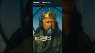 BREAKING: TRUMP POSTS AI VIDEO DROPPING 💩 ON NO KINGS PROTESTS #trump #nokings #nokingsday #noking