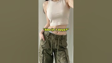 7-Day Abs Transformation 💥 Fast Results at Home!