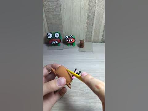 шлёпа блоп топ из воздушного пластилина #рекомендации #творчество # ...