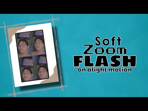 Soft Zoom Flash on Alight Motion || Alight Motion Tutorials