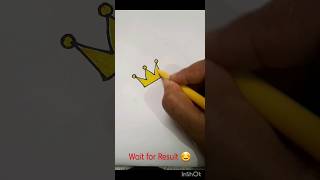 How To Draw A Crown And Emoji youtubeshorts shorts viral