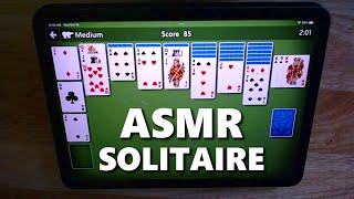 iPad ASMR | Let's Play Solitaire screenshot 1