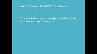 7  Level 2 and Level 3 BIM