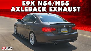The Best Axleback Exhaust for YOUR E9x N54/N55 BMW! | ECS Product Highlight