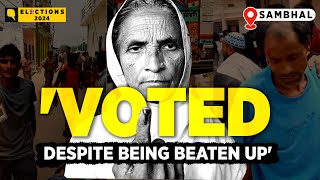 They Beat Us Up Snatched Our Ids Sambhal Residents Allege Police Excesses On Polling Day
