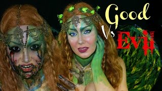 Woodland Fairy/ Creepy Fairy Halloween Makeup | Jade Madden