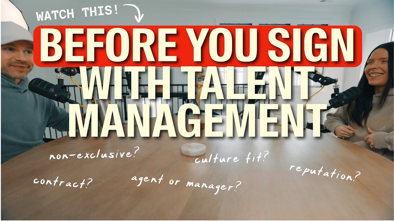 Прежде чем подписать контракт с Talent Management, посмотрите это!