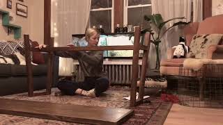 Ameriwood Home Bennington Console Table Assembly Process