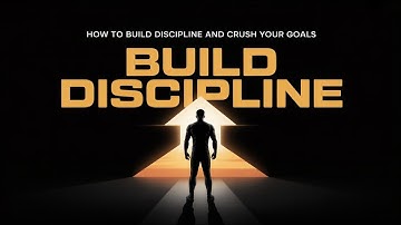 HOW TO BUILD DISCIPLINE AND CRUSH YOUR GOALS! 💪✅