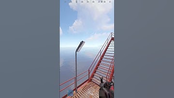 The hardest jump on small oil rig...