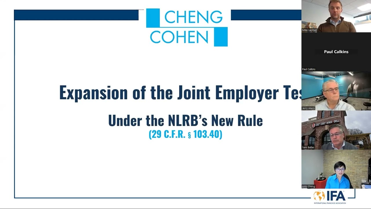 IFA Member Briefing: What You Need to Know About Joint Employer