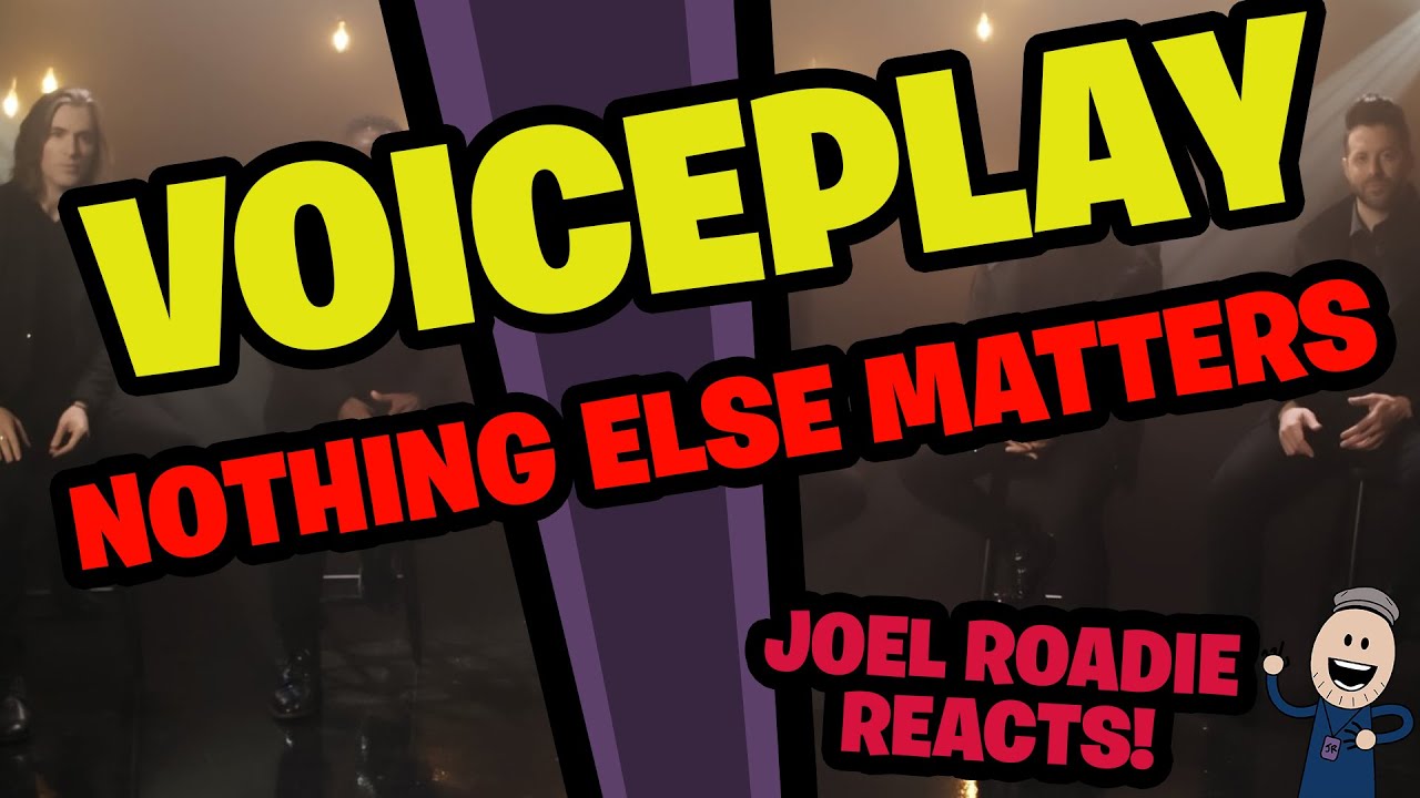 Nothing Else Matters - Metallica (acapella) VoicePlay Ft J.NONE - Roadie Reacts