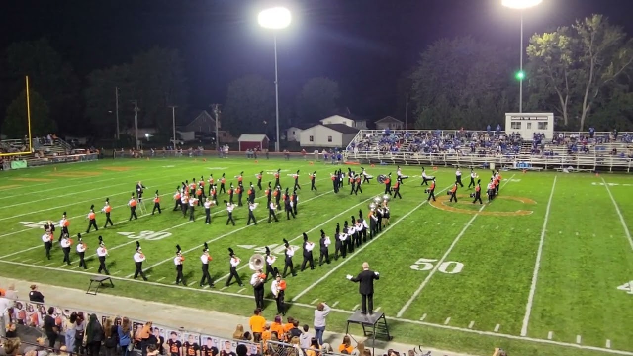 Elida Marching Band "Script Elida" Performance 2023