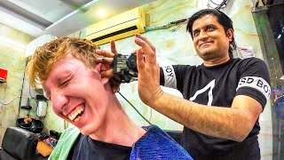 Indian Man enjoys giving Punishing Massage to Foreigner👂🫨