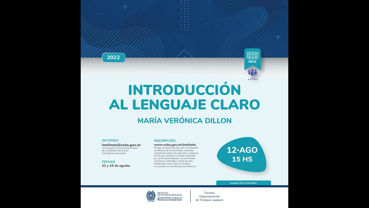 INTRODUCCIÓN AL LENGUAJE CLARO I