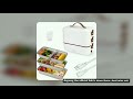 Self Cooking Electric Lunch Box Portable Food Warmer for On-the-Go 3 Layers 800ML Slow Cooker Heated