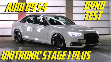 AUDI B9 S4 - UNITRONIC STAGE 1+ DYNO TEST