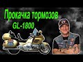 Прокачка тормозов honda goldwing  своими руками