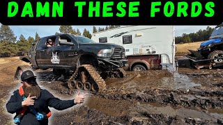 I WASTED $25000 Snow Tracks on A MUD RECOVERY!