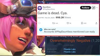 Dauntless Officially Dead, And it Was Murder...