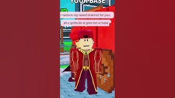 fake brainrot dealer scam.. 😭 #stealabrainrot #roblox #sab #shorts