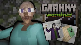 BU GRANNY MODU ORJİNAL MİNECRAFT GİBİ! - Granny Minecraft (PC MOD)