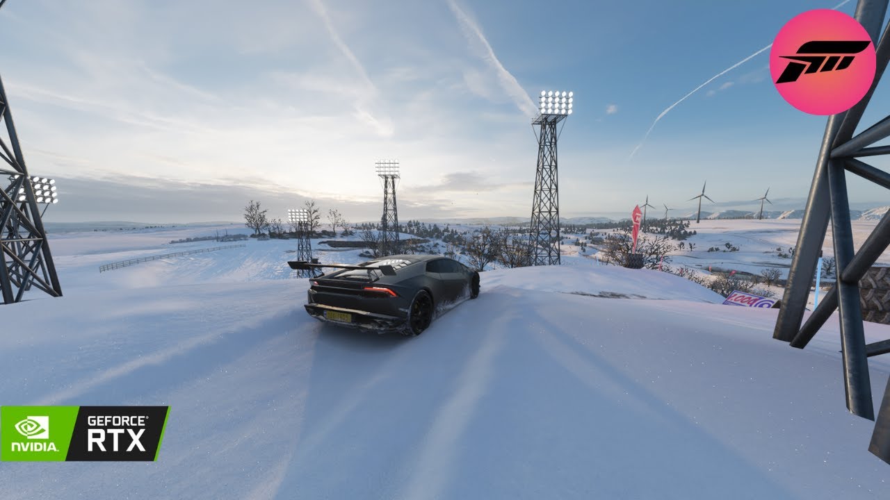 Driving Lamborghini Huracan | Forza Horizon 4 | HD Graphic Nvidia GeForce