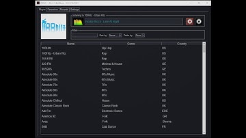 ZEDiO v1.1 - Create a radio application with PySimplegui and VLC library