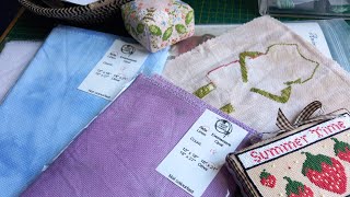Flosstube 62 Loving the sun but not a lot of stitching