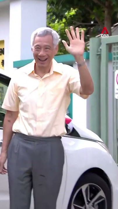 Singapore President Halimah Yacob, PM Lee Hsien Loong cast their votes in Presidential Election