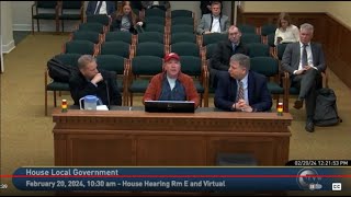 House Local Government February 20, 2024 E2SSB5955 (Port Package updates)