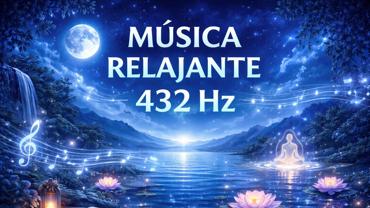 MÚSICA RELAJANTE 432 HZ DUERME Y SANA - YouTube