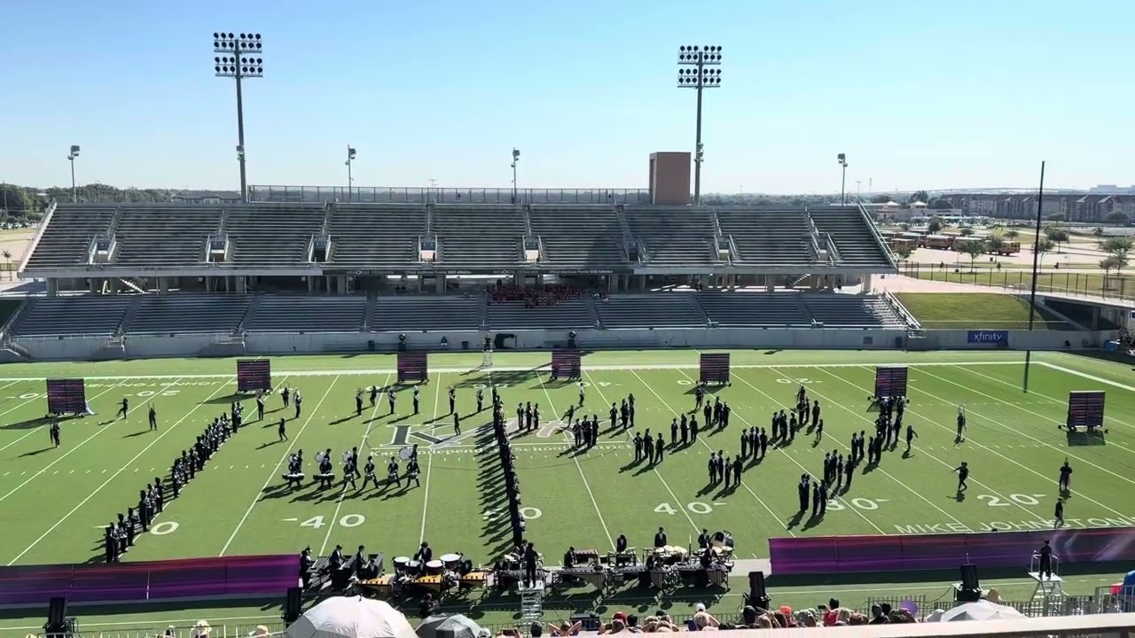 totally not the cypress ranch high school marching band at katy marching festival on 10/11/2025