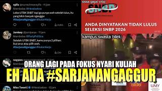 Gak gini anjir nyemangatin orang yang gagal SNBP... jahat bet...