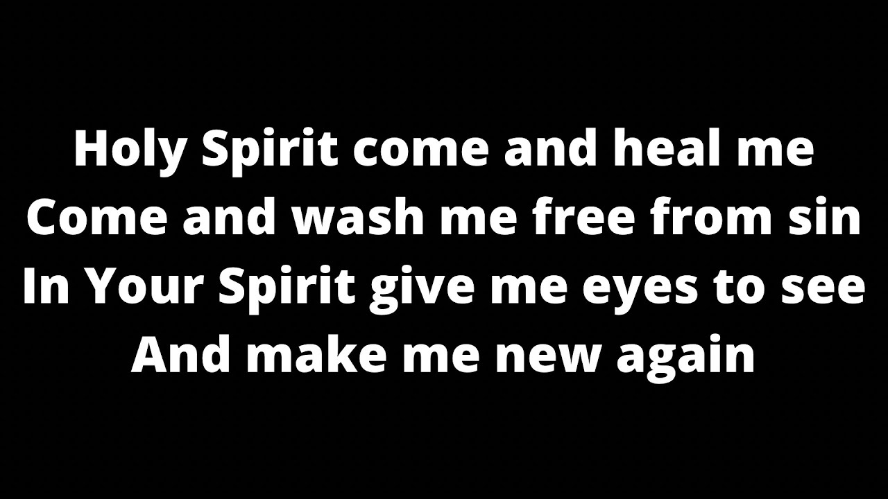 WHAT I AM (HOLY SPIRIT COME) - UCKG songs with lyrics