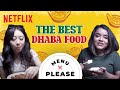 Delhi's BEST Dhaba Food feat. OK Tested Squad | Baba ka Dhaba | Tenzing, Aakansha | Menu Please