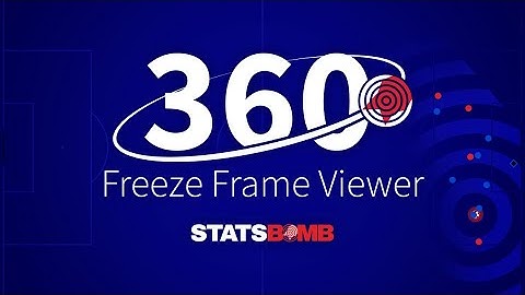 StatsBomb IQ in 2: 360 Freeze Frame Viewer