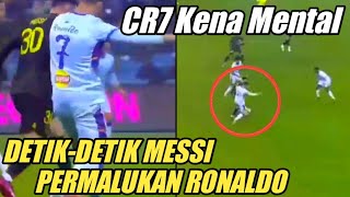 Duel GOAT..!!! Detik-Detik Lionel Messi Permalukan Ronaldo